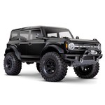 Traxxas 92076-4-BLK Traxxas TRX-4 1/10 Trail Crawler Truck w/2021 Ford Bronco Body (Shadow Black) & TQi 2.4GHz Radio