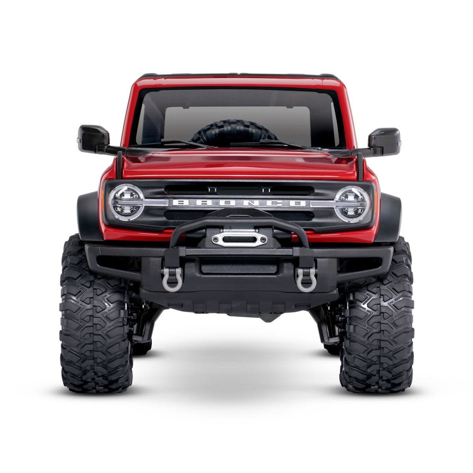 Traxxas #92076-4-RED Traxxas TRX-4 1/10 Trail Crawler Truck w/2021 Ford Bronco Body (Red) w/TQi 2.4GHz Radio