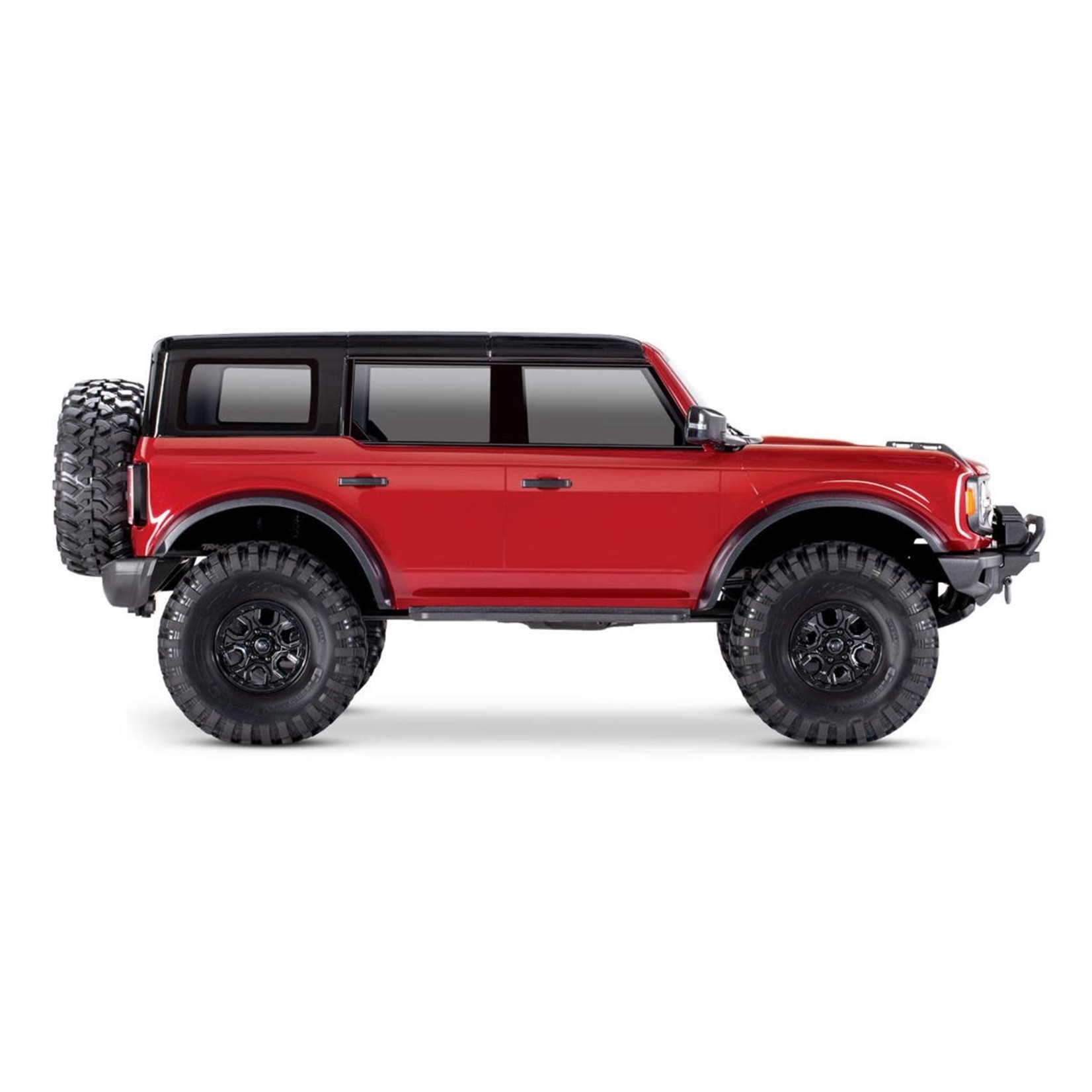 Traxxas #92076-4-RED Traxxas TRX-4 1/10 Trail Crawler Truck w/2021 Ford Bronco Body (Red) w/TQi 2.4GHz Radio