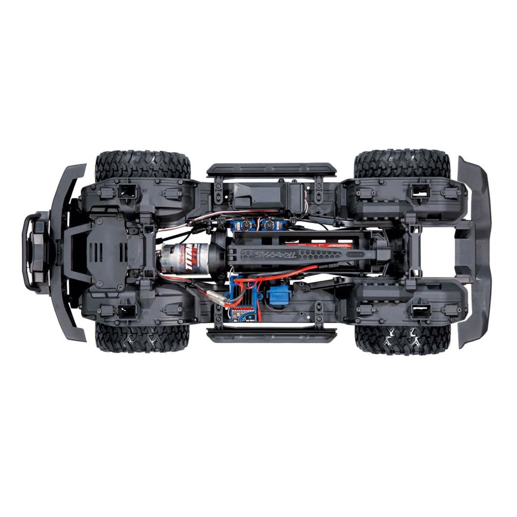 Traxxas #92076-4-RED Traxxas TRX-4 1/10 Trail Crawler Truck w/2021 Ford Bronco Body (Red) w/TQi 2.4GHz Radio