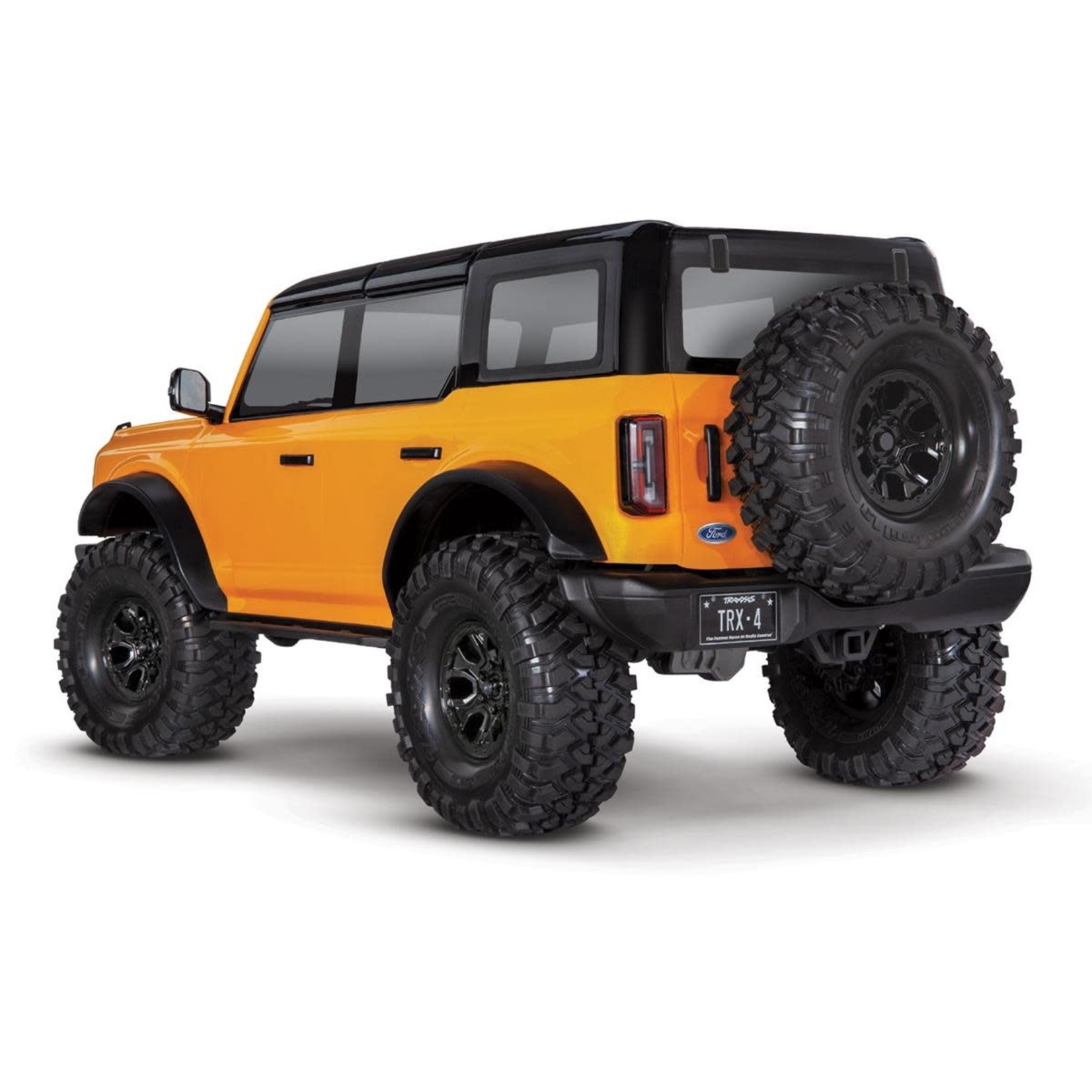 Traxxas #92076-4-ORNG Traxxas TRX-4 1/10 Trail Crawler Truck w/2021 Ford Bronco Body (Orange) w/TQi 2.4GHz Radio