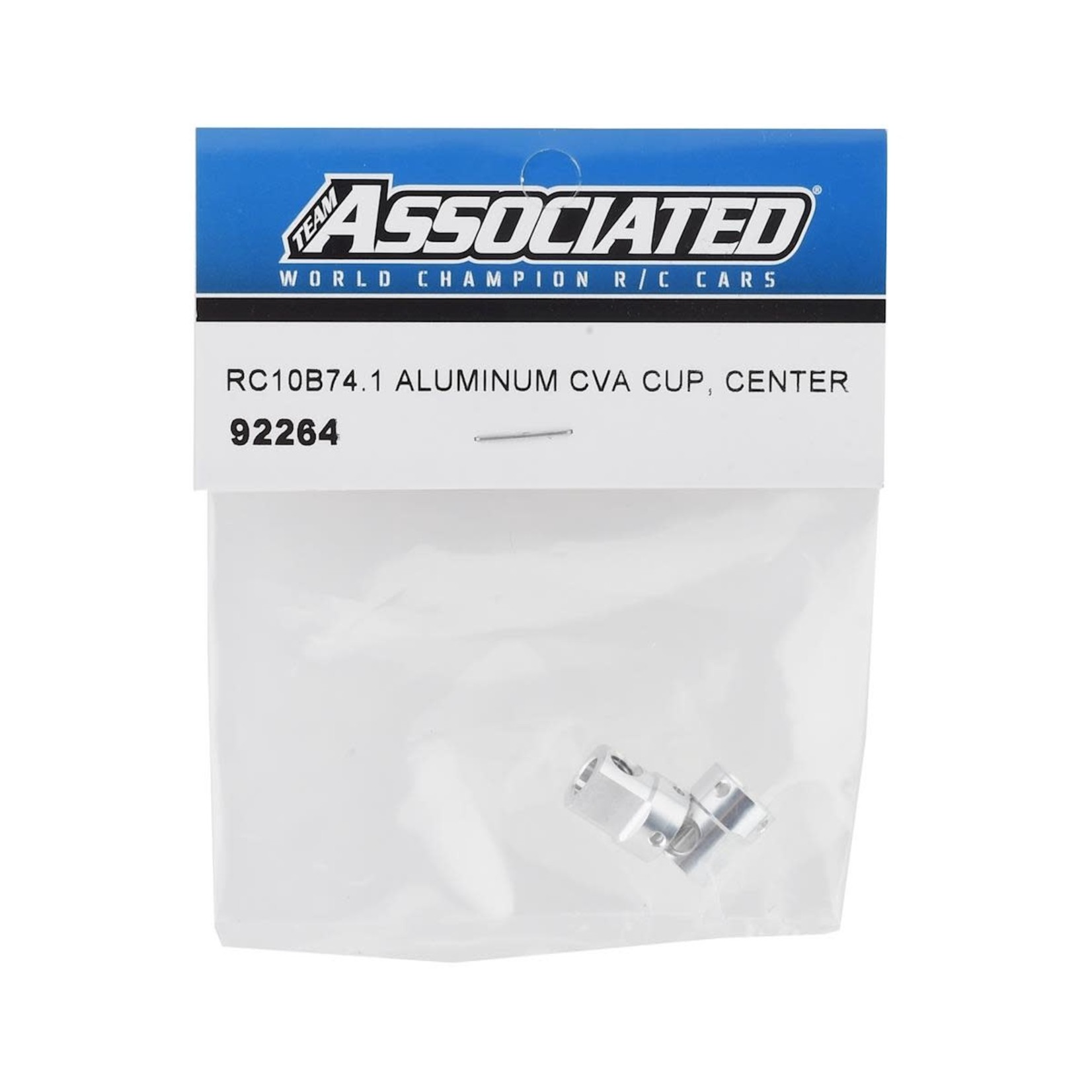 Team Associated Team Associated RC10B74.1 Aluminum Center CVA Cup (2) #92264