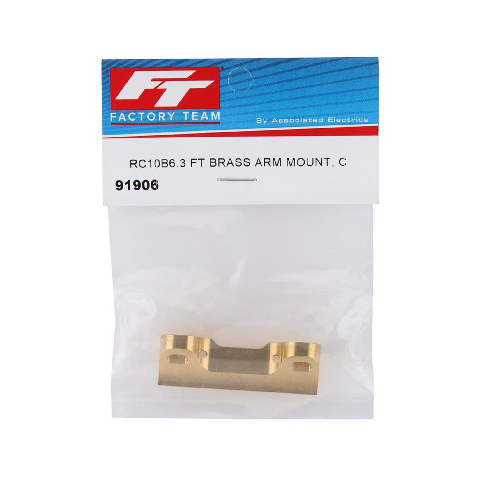 Team Associated Team Associated RC10B6.3 Factory Team Brass "C" Arm Mount #91906