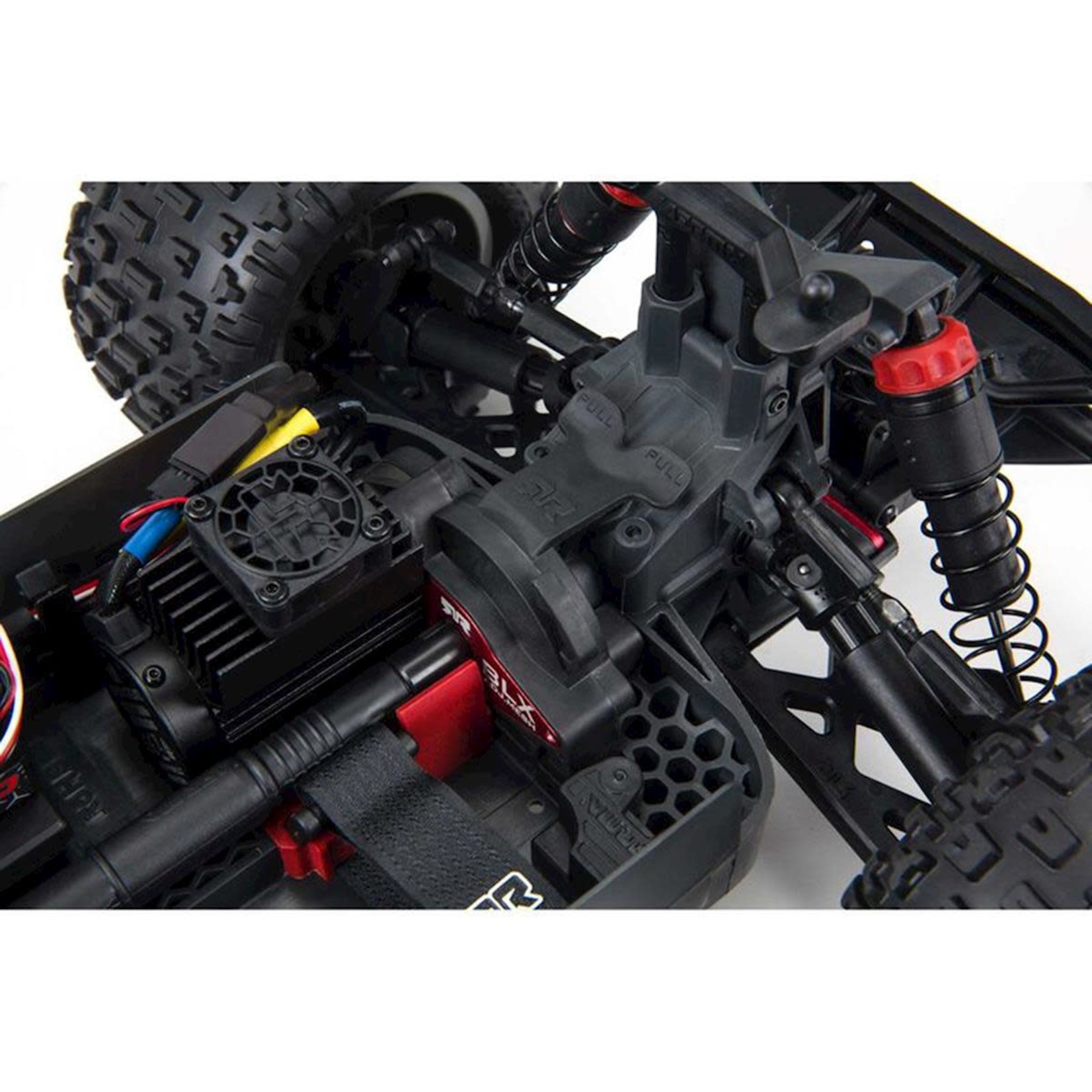 ARRMA #ARA4302V3T2  Arrma Granite 4X4 V3 3S BLX 1/10 RTR Brushless 4WD Monster Truck (Red) w/Spektrum SLT3 2.4GHz Radio