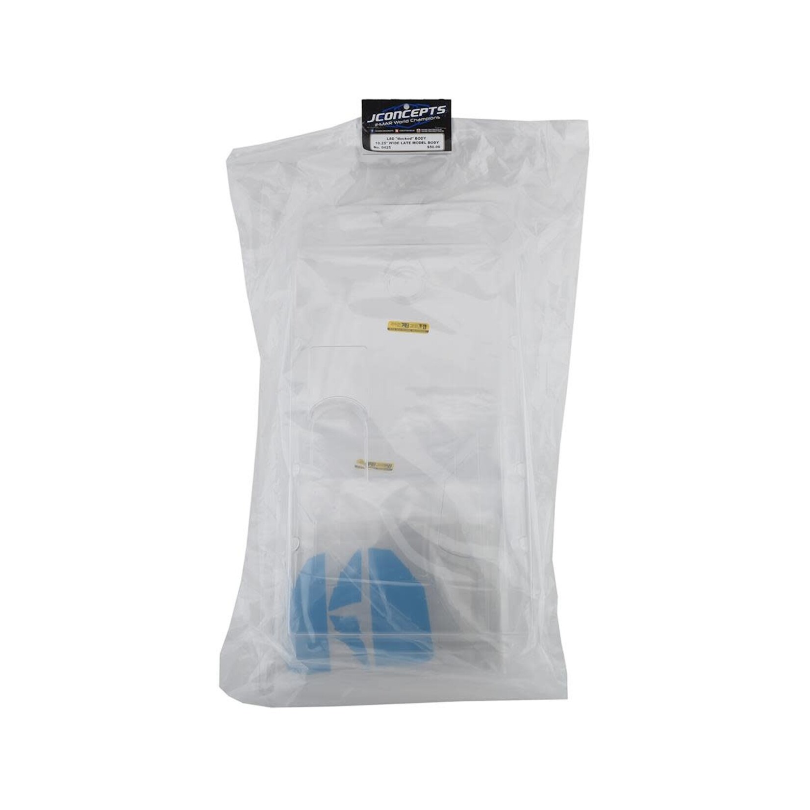 JConcepts #0425 JConcepts "L8D" Decked Late Model Body w/Super Spoiler (Clear)