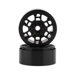 SSD RC #SSD00529 SSD RC Toycoma 1.9" Beadlock Crawler Wheels (Black) (2)