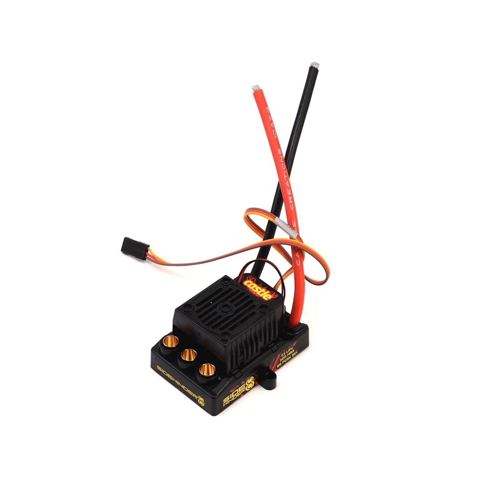 Castle Creations #010-0139-10 Castle Creations Sidewinder 8th 1/8 Scale Sensorless Brushless ESC