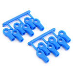 RPM RPM Short Traxxas Turnbuckle Rod End Set (Blue) (12) #80475