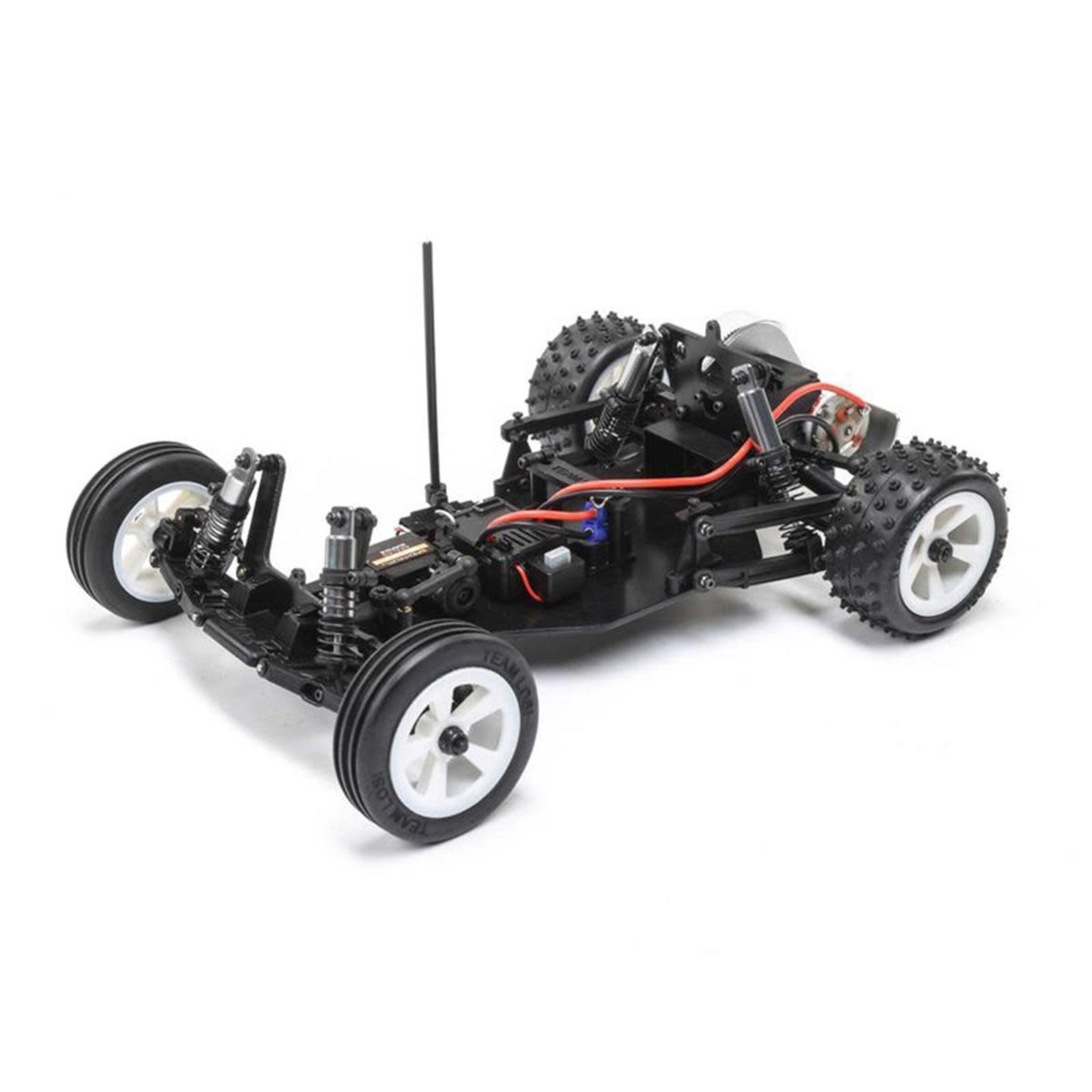 Losi #LOS01020T3  Losi JRX2 1/16 RTR 2WD Buggy (Black) w/2.4GHz Radio, Battery & Charger
