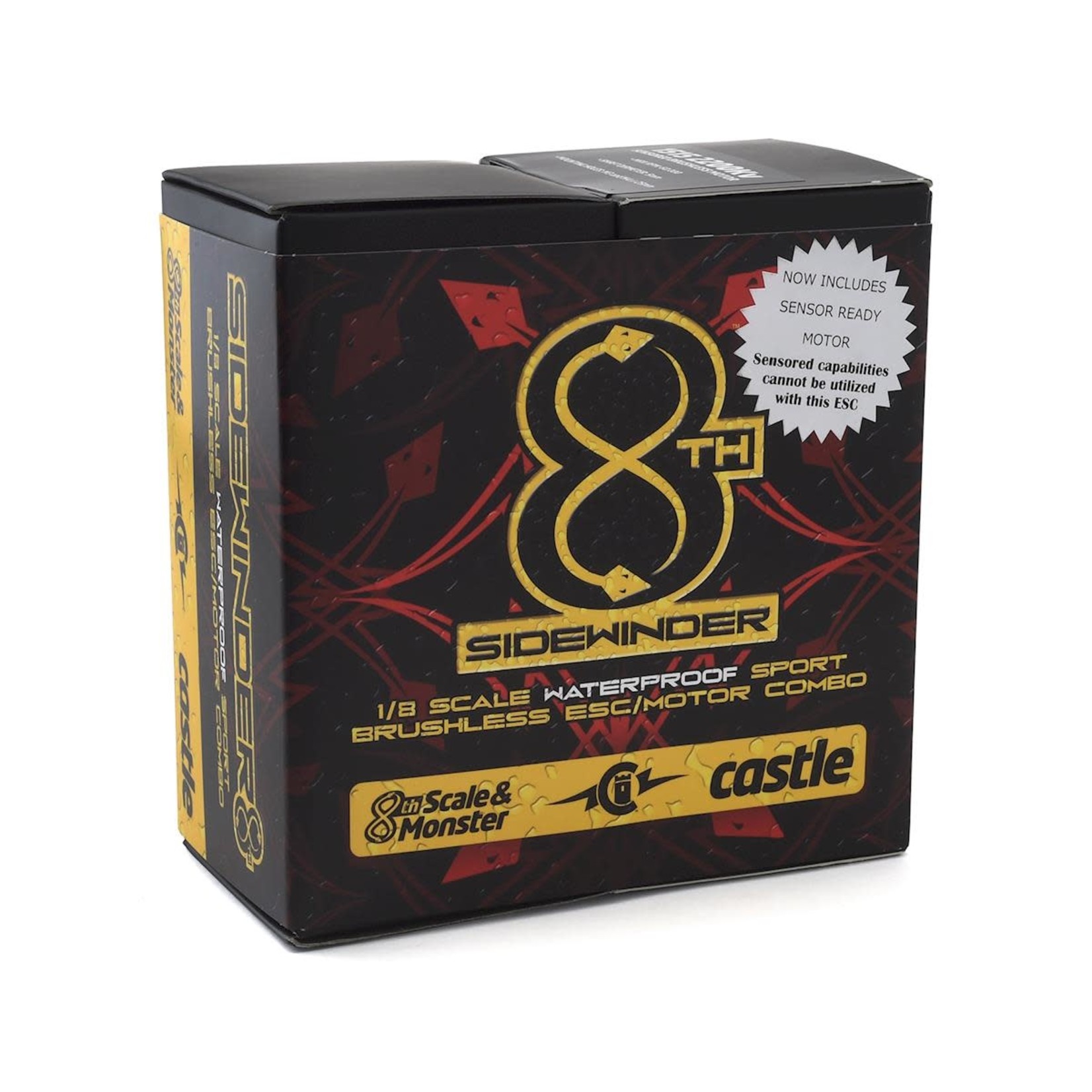 Castle Creations #010-0139-01 Castle Creations "Sidewinder 8th" 1/8 Scale Brushless Car Package (2200kV)