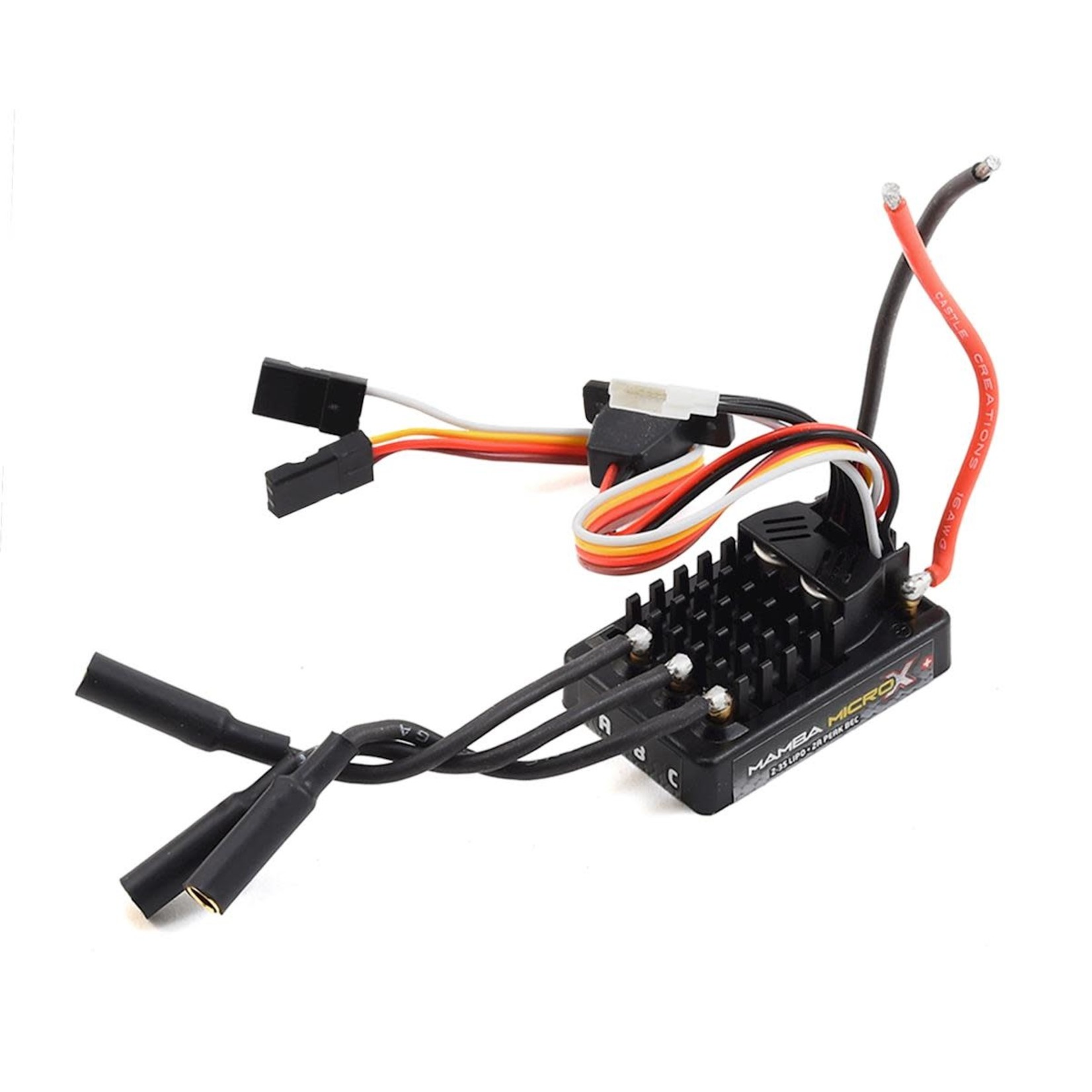 Castle Creations #010-0162-01 Castle Creations Mamba Micro X Crawler Waterproof Sensored Combo w/1900kV Slate