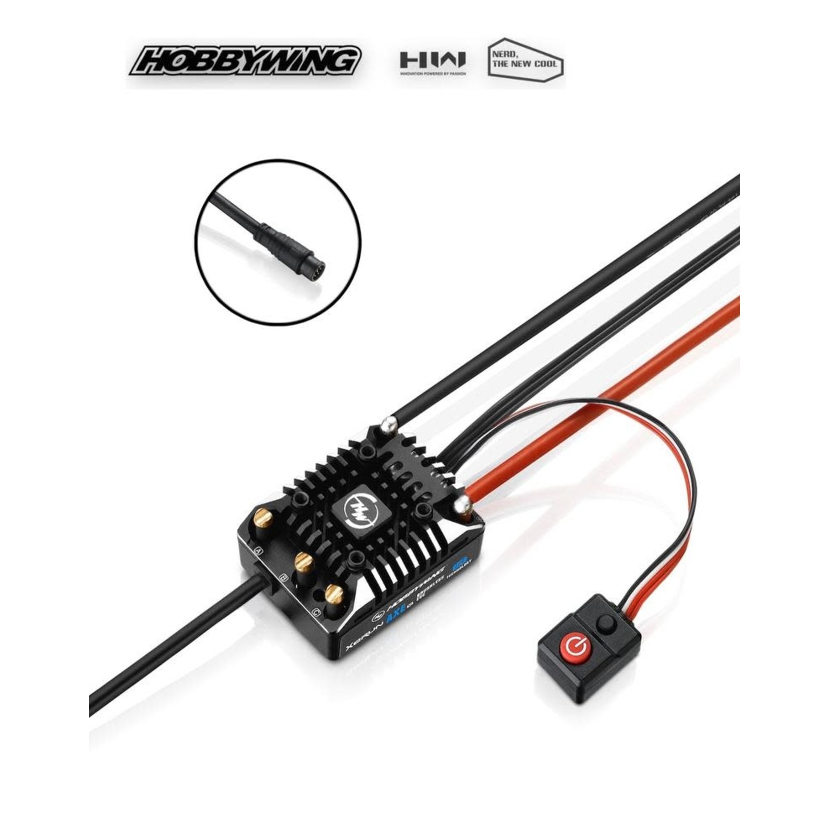 Hobbywing #38020314 Hobbywing Xerun AXE550 R2-FOC Brushless System Combo w/3300KV Motor