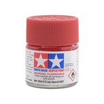 Tamiya #81527 Tamiya X-27 Clear Red Acrylic Paint (10ml)