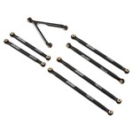 Samix Samix SCX24 Jeep Gladiator Aluminum Link Set (7) (153.7mm) #SAMSCX24-6026HLS