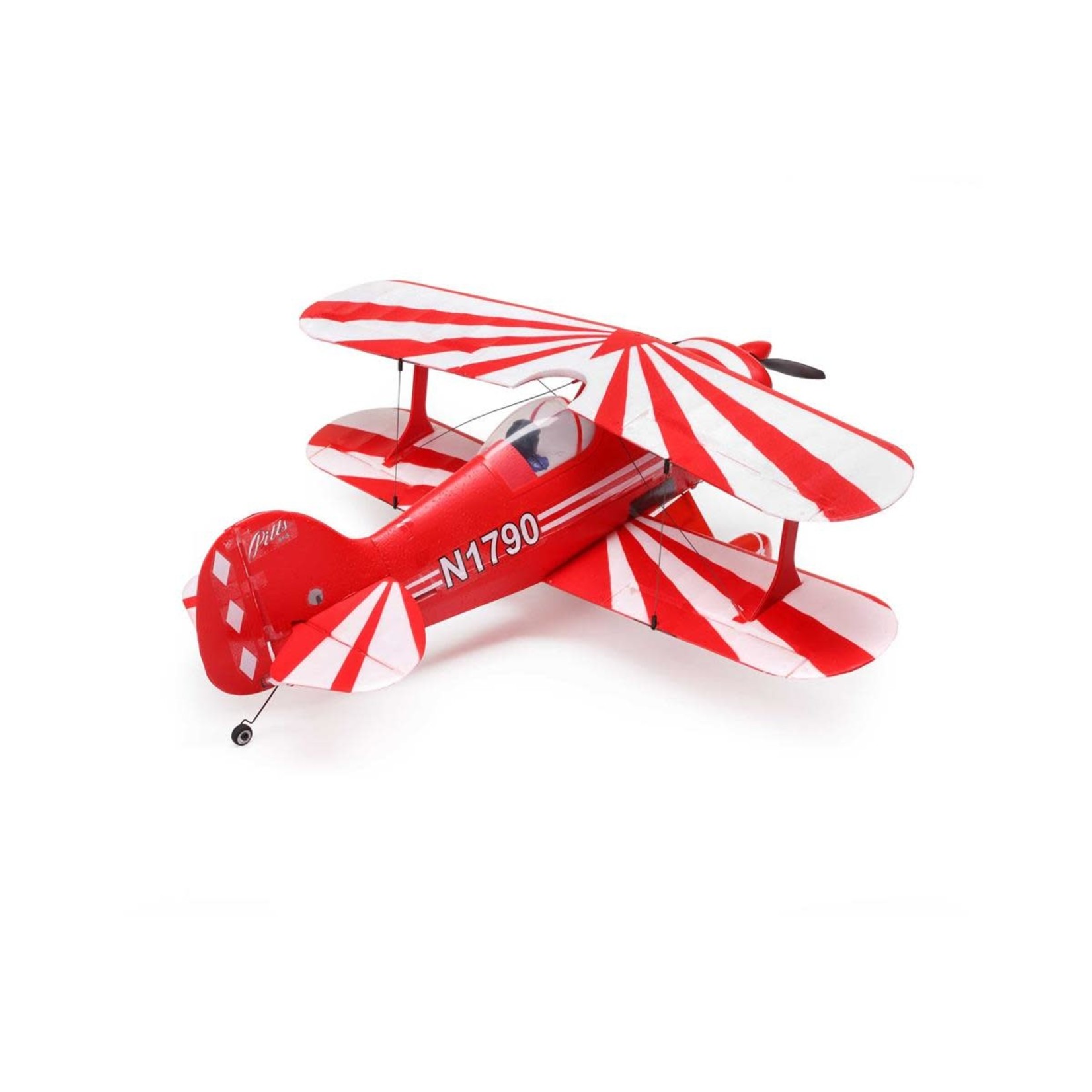 E-flite #EFLU15250 E-flite UMX Pitts S-1S Bind-N-Fly Electric Airplane (434mm) w/AS3X & SAFE