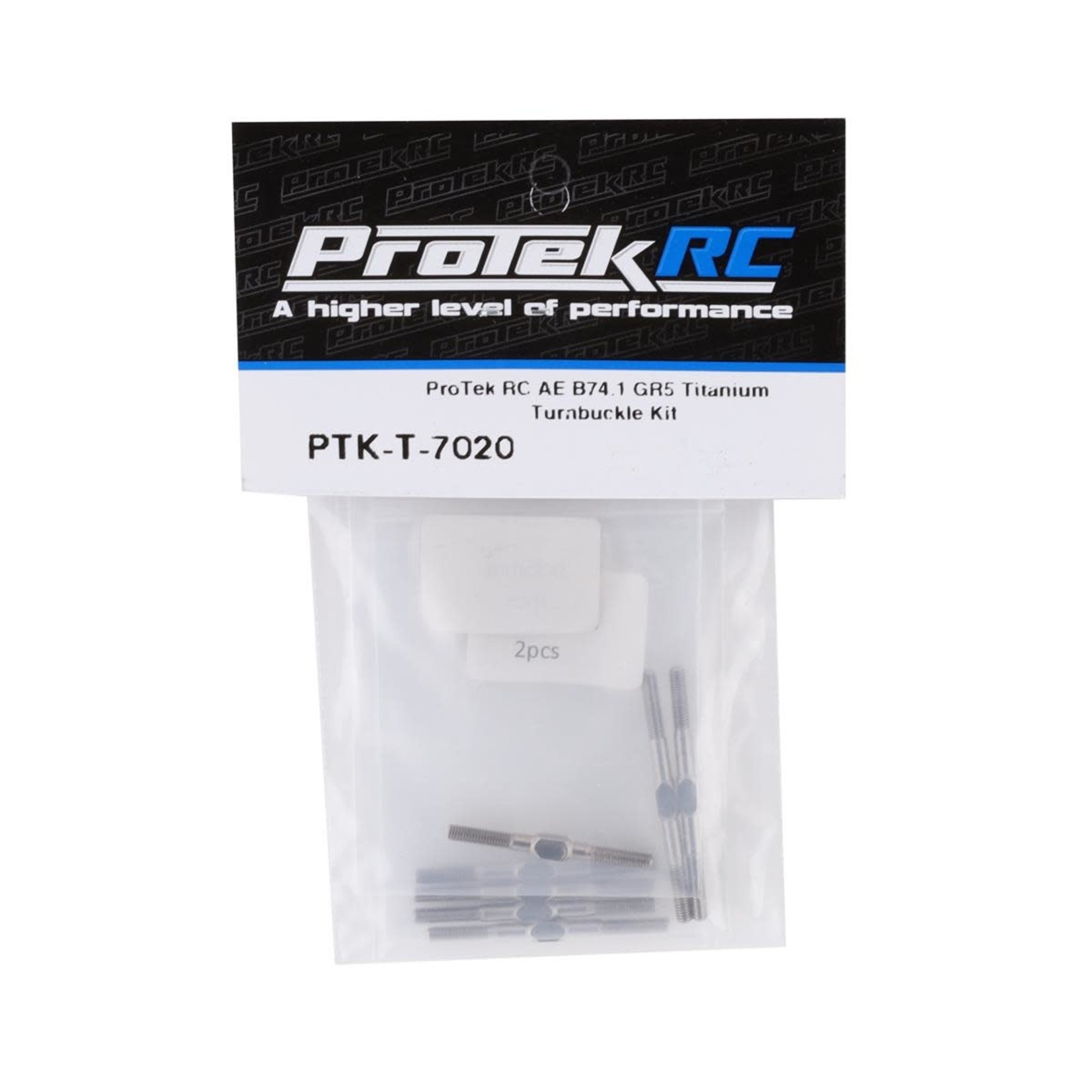 ProTek RC ProTek RC AE B74.1 GR5 Titanium Turnbuckle Kit #PTK-T-7020
