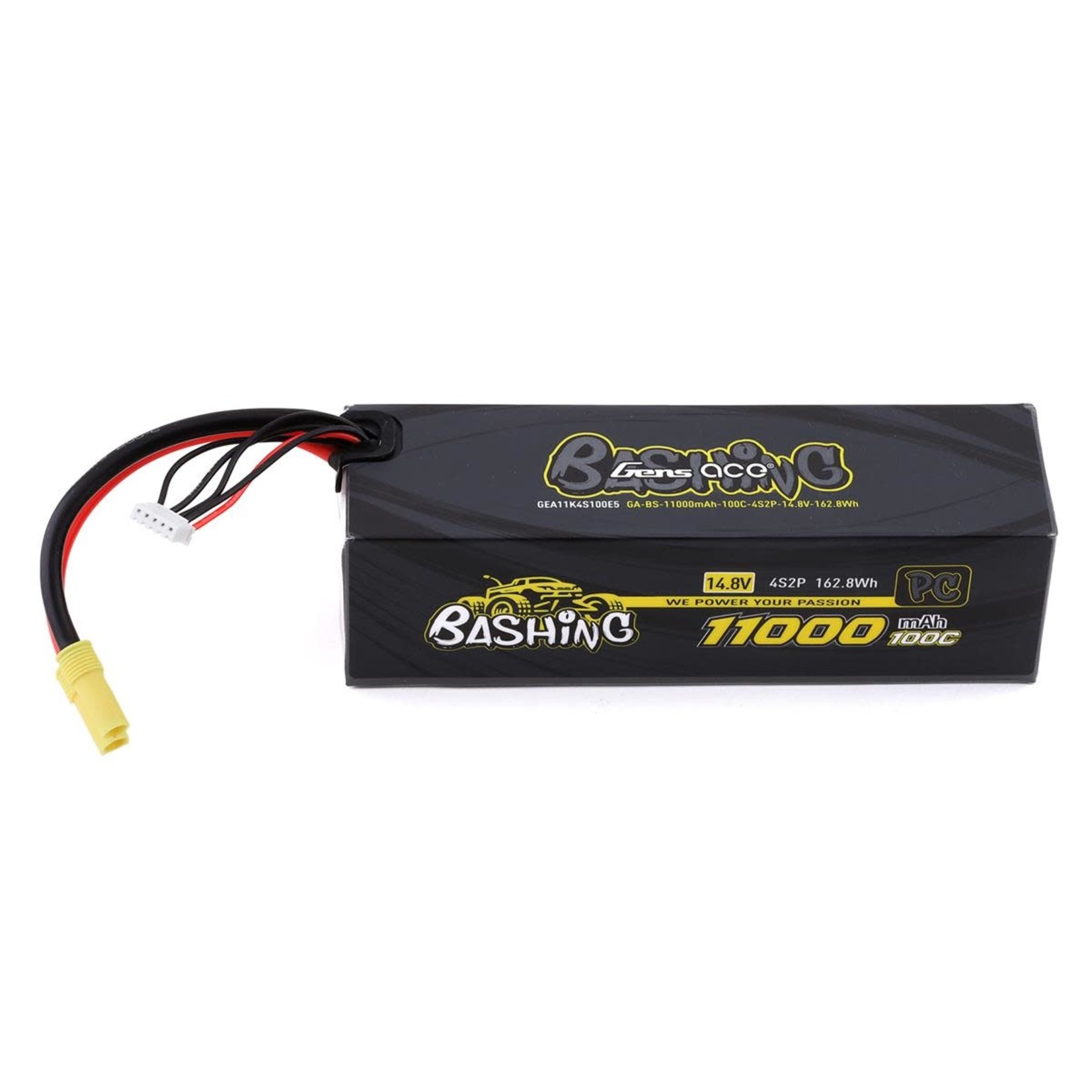 Gens Ace #GEA11K4S100E5 Gens Ace Bashing Pro 4s LiPo Battery Pack 100C (14.8V/11000mAh) w/EC5 Connector
