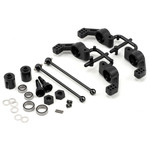 Tekno RC #TKR6852X Tekno RC M6 Driveshaft & Hub Carrier Set (Rear, 6mm) (Slash)