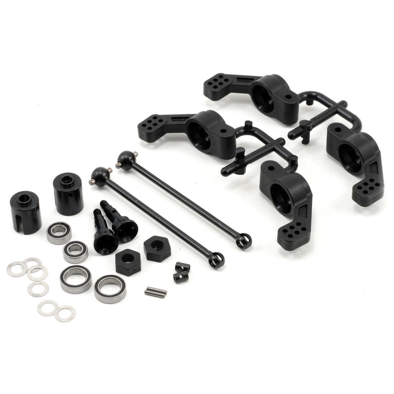 Tekno RC #TKR6852X Tekno RC M6 Driveshaft & Hub Carrier Set (Rear, 6mm) (Slash)