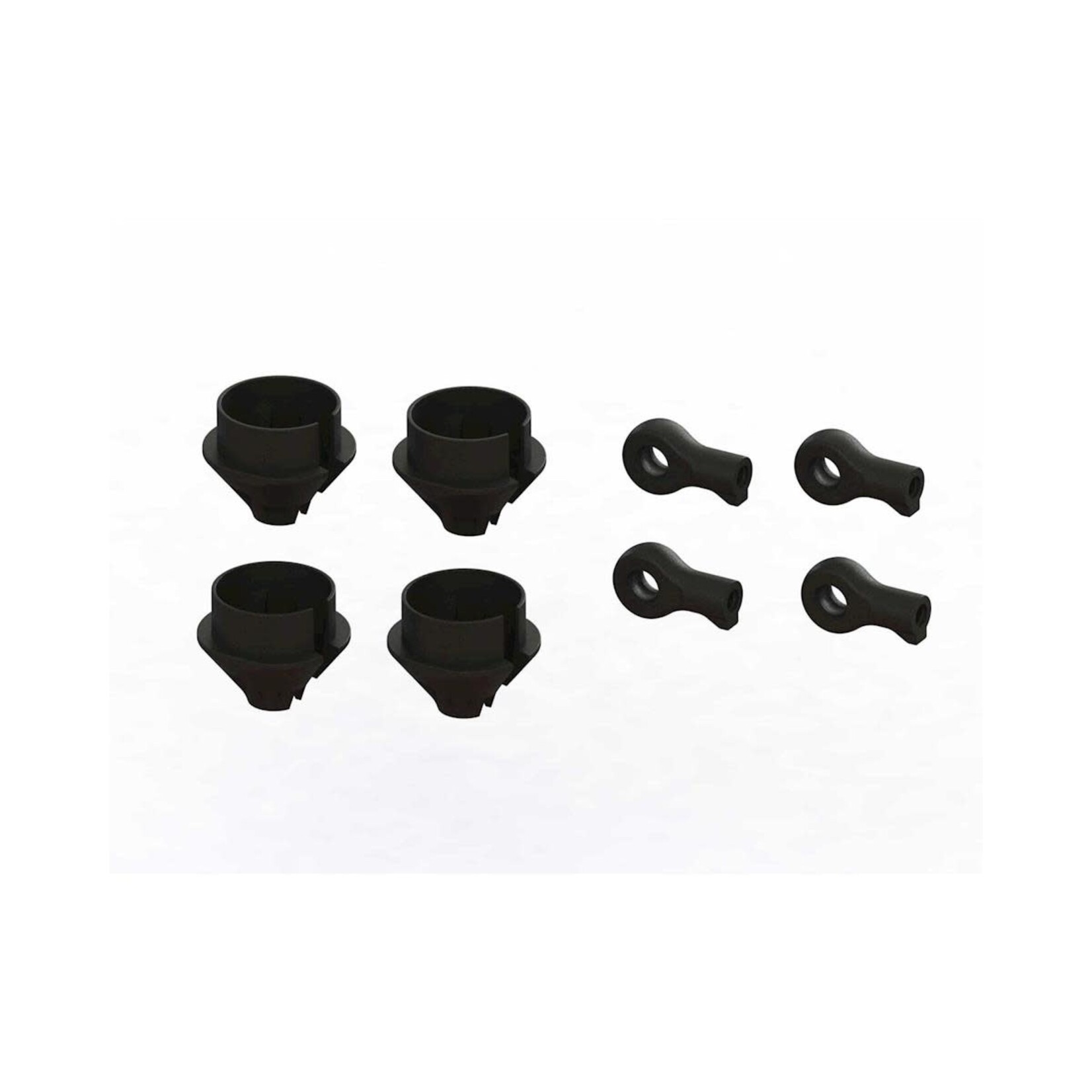 ARRMA Arrma Mojave 6S BLX HD Shock Rod End & Spring Cup Set (4) #ARA330608