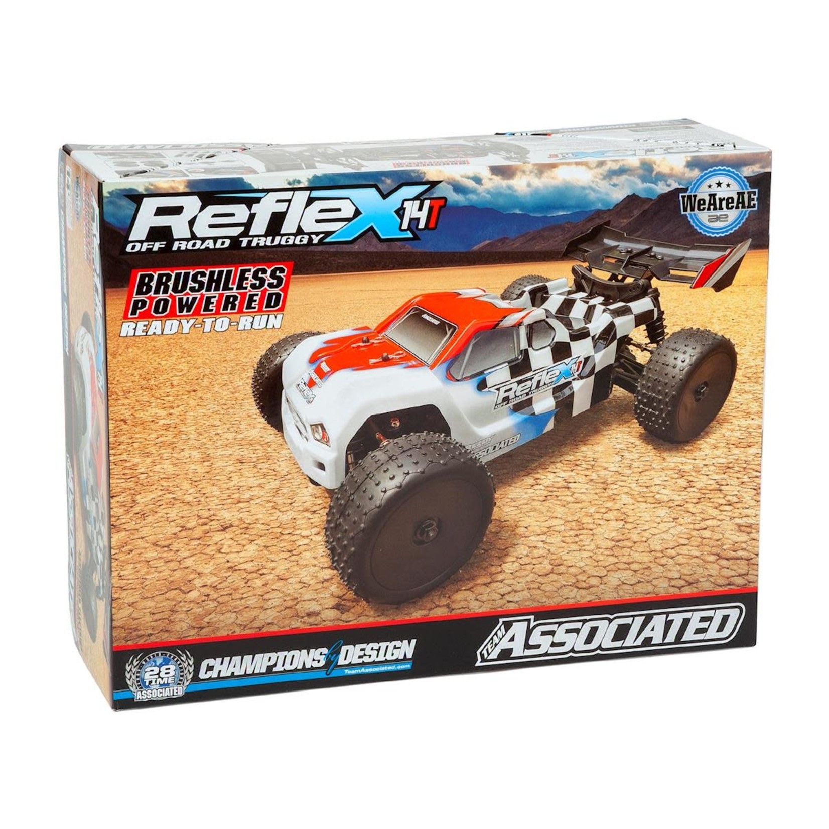 Team Associated Team Associated Reflex 14T RTR 1/14 Scale 4WD Truggy Combo w/2.4GHz Radio, Battery & Charger #20176C
