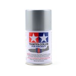 Tamiya #86512 Tamiya AS-12 Bare Metal Silver Aircraft Lacquer Spray Paint (100ml)