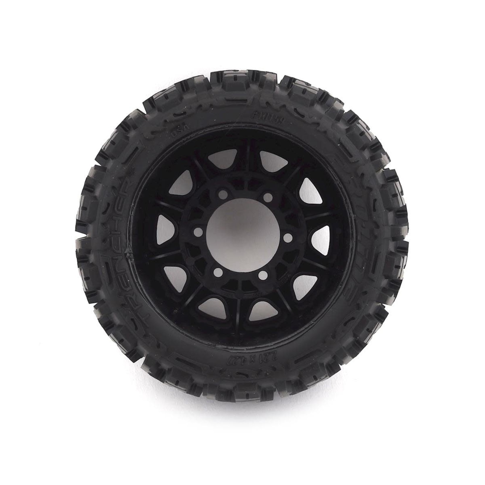 Pro-Line #PRO1015910  ProLine Trencher LP 2.8" Mounted Raid Black 6 x 30 Tires, F/R (2 )