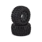 Pro-Line #PRO1015910  ProLine Trencher LP 2.8" Mounted Raid Black 6 x 30 Tires, F/R (2 )