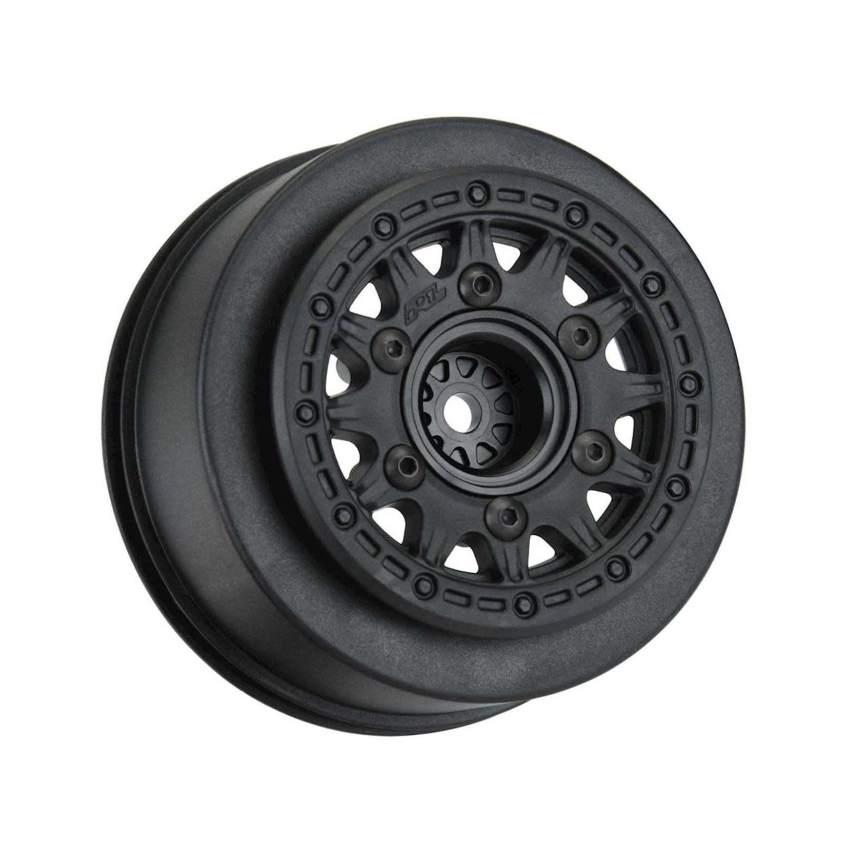 Pro-Line Pro-Line Raid Short Course Wheels (Black) (2) (Traxxas Slash) w/Removable 12mm Hex #2785-03