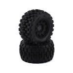 Pro-Line #10166-10 Pro-Line Badlands MX38 HP Belted 3.8" Pre-Mounted Truck Tires (2) (Black) (M2) w/Raid Wheels