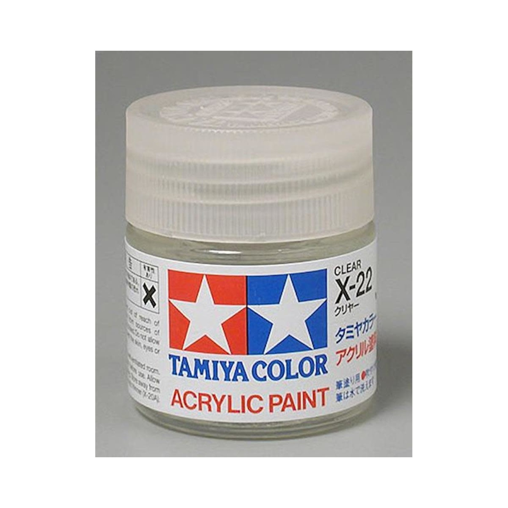 Tamiya #81022 amiya X-22 Clear Gloss Acrylic Paint (23ml)