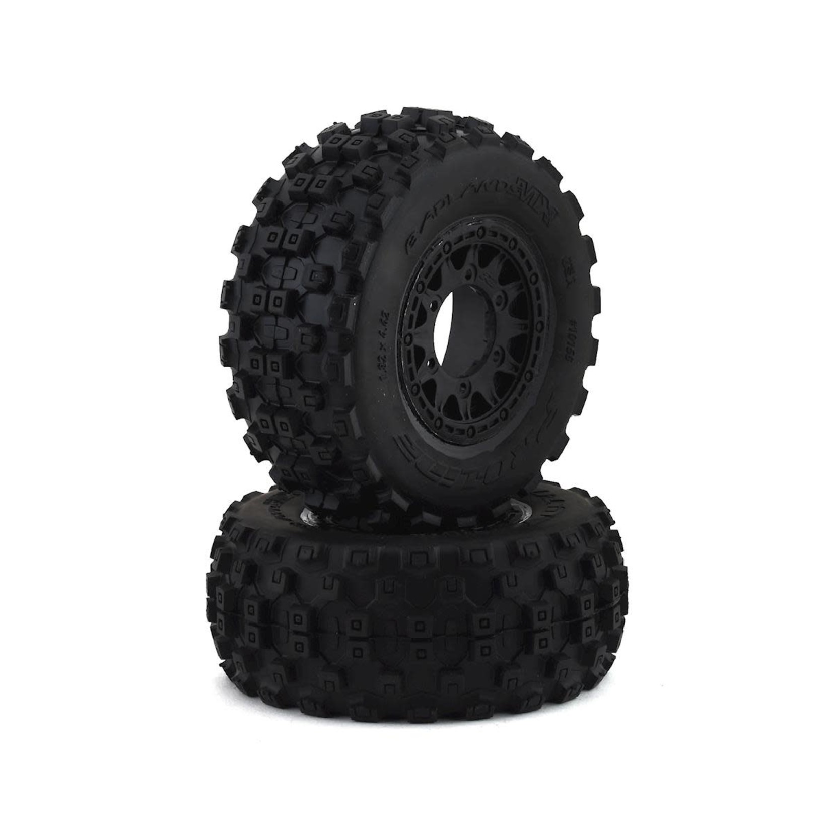 Pro-Line Pro-Line Badlands MX SC Tires w/Raid Wheels (Black) (2) (Slash Front) (M2) w/12mm Hex #10156-10