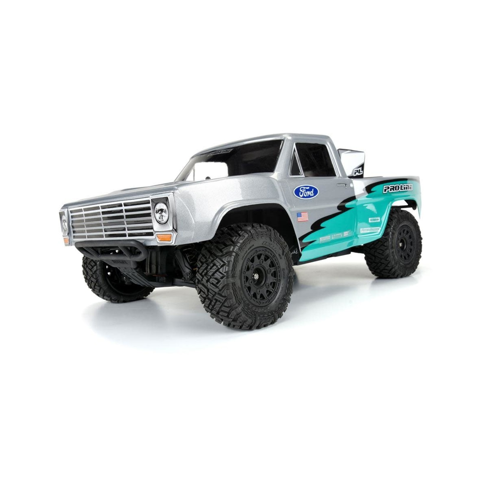 Pro-Line #PRO1018210 Pro-Line Icon SC Pre-Mounted Tires w/Raid Wheels (Black) (2) (M2) w/Removable 12mm Hex