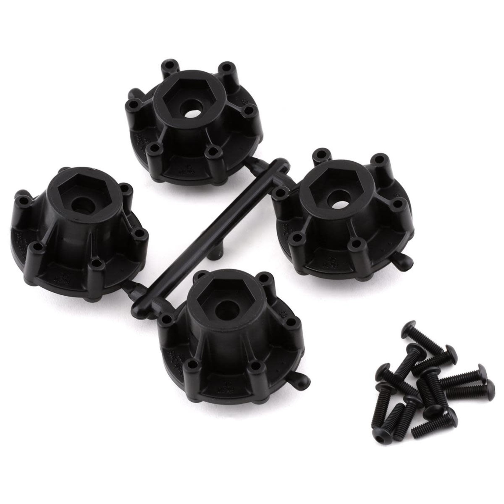 Pro-Line #PRO1018210 Pro-Line Icon SC Pre-Mounted Tires w/Raid Wheels (Black) (2) (M2) w/Removable 12mm Hex