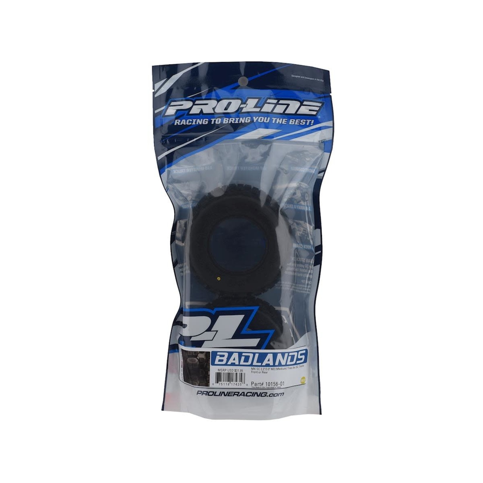 Pro-Line #10156-01 Pro-Line Badlands MX SC 2.2"/3.0" Short Course Truck Tires (2) (M2)