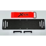 Xtreme Racing #10683 Xtreme Racing Traxxas WideMaxx Carbon Fiber Battery Tray V2