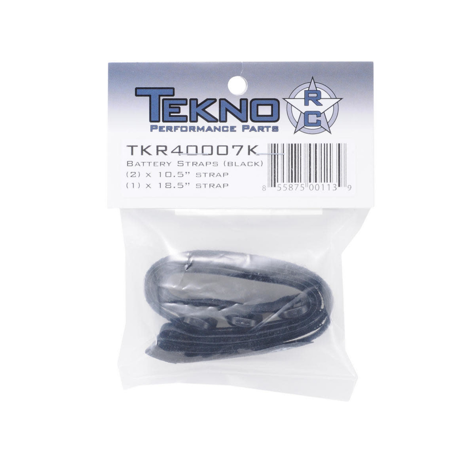 Tekno RC Tekno RC Battery Strap (Black) (3) #TKR40007K