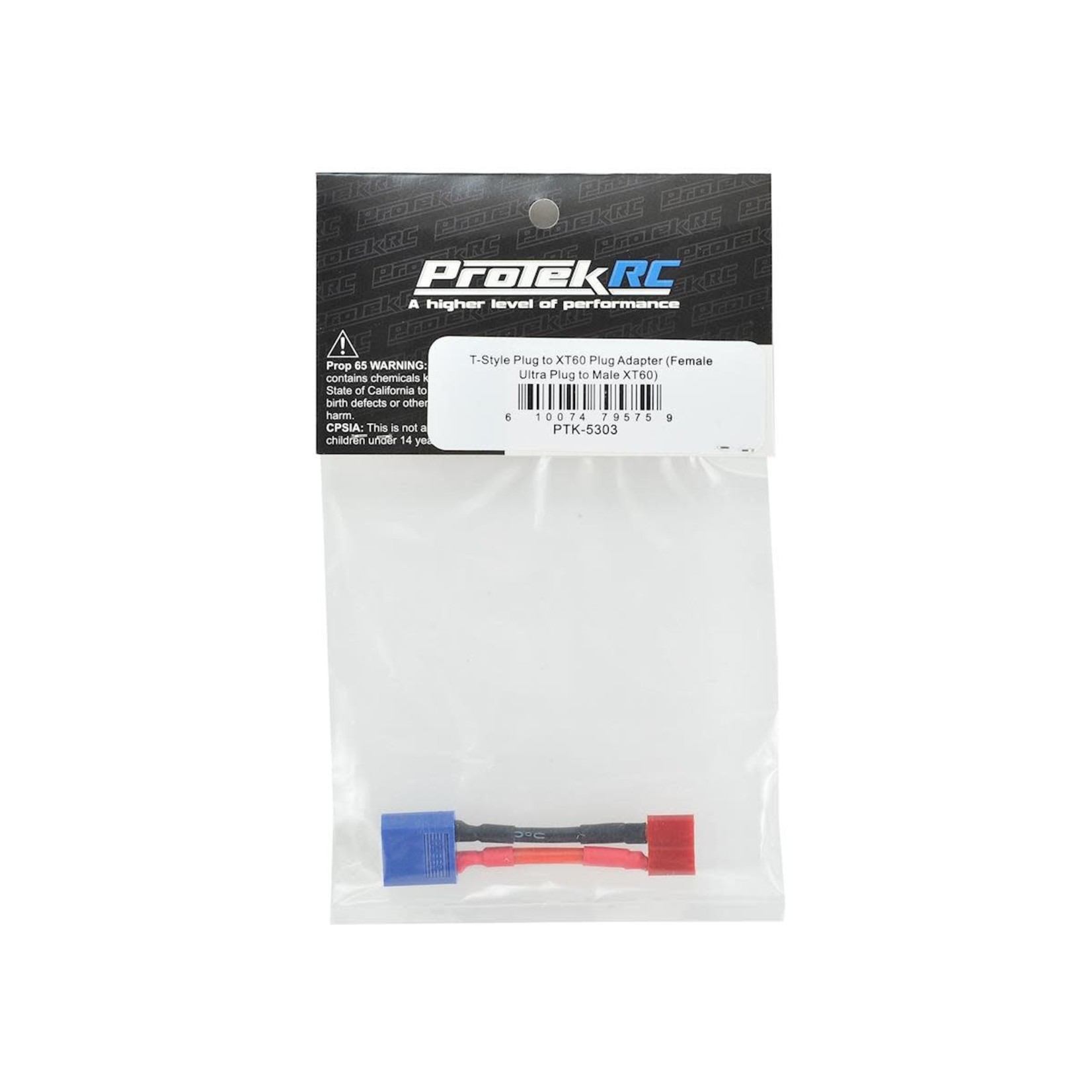 ProTek RC #PTK-5303 ProTek RC Deans Female to XT60 Male