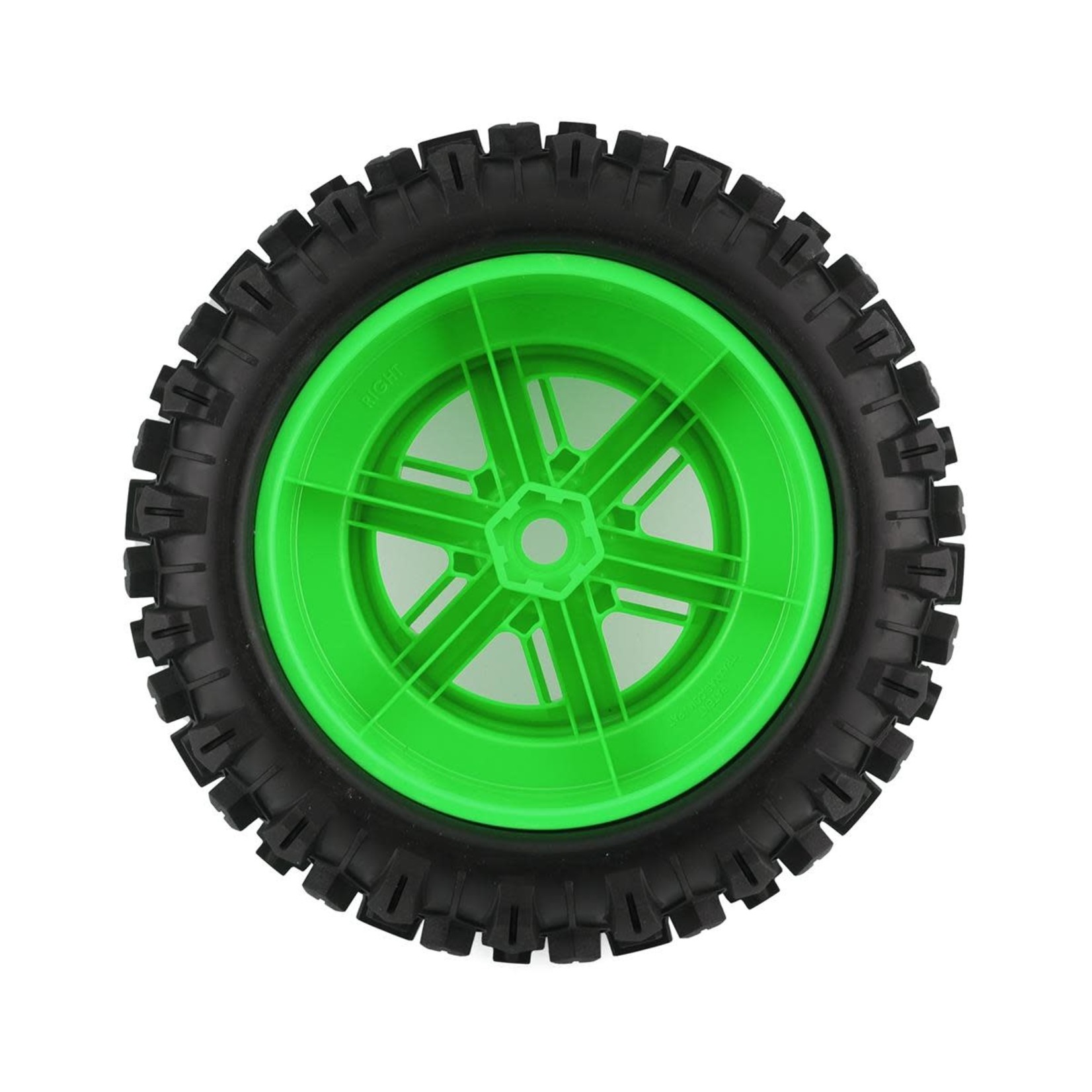 Traxxas #7774G  Traxxas X-Maxx Sledgehammer Pre-Mounted Tires w/17mm Hex (Green) (2)