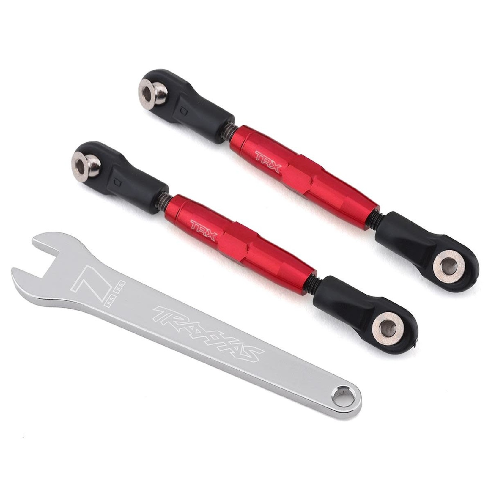 Traxxas Aluminum 39mm Camber Link Turnbuckle (Red) (2) 3644R Hobby