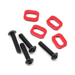 Traxxas Traxxas X-Maxx Red Anodized-Aluminum Motor Mount Washers #7759R