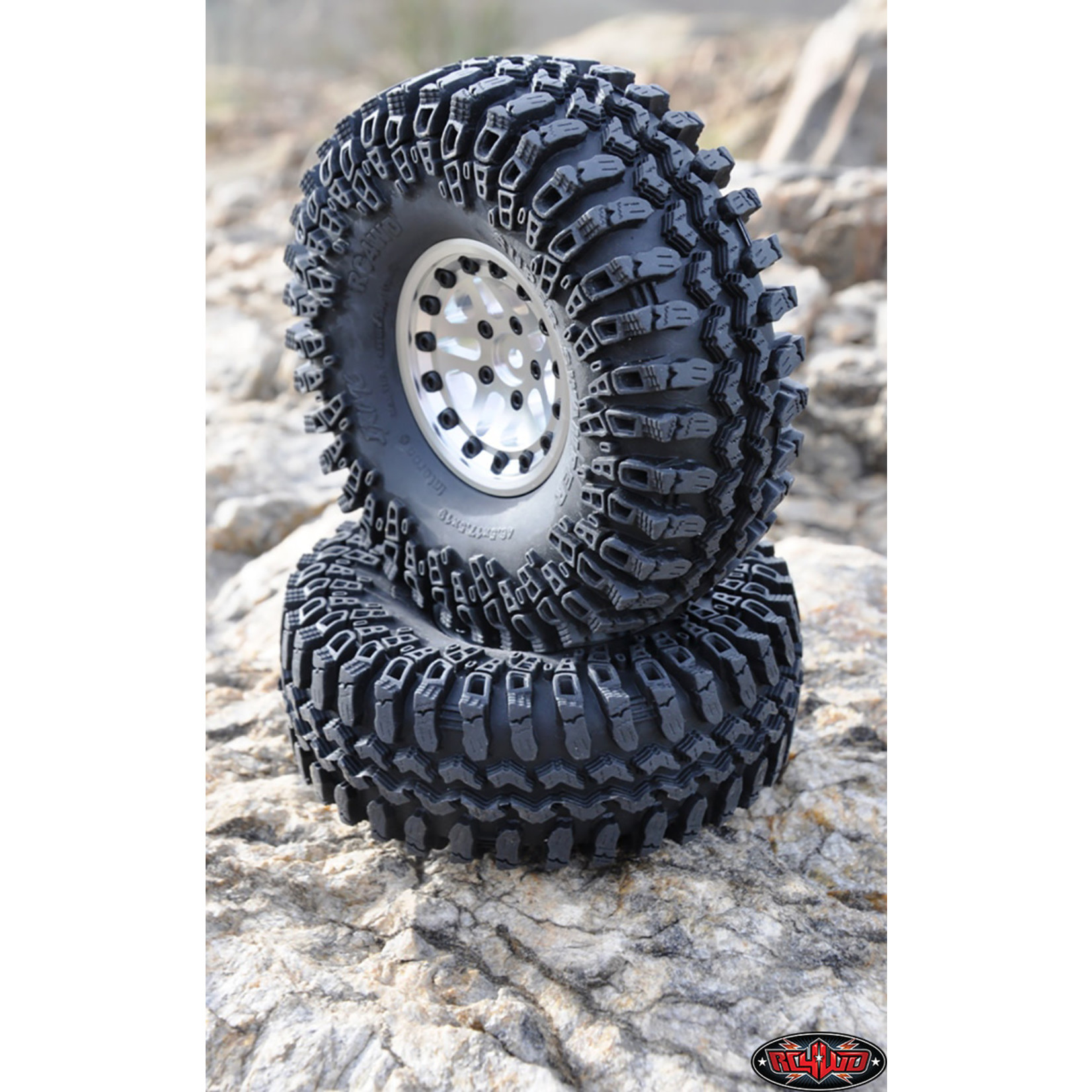 RC4WD RC4WD Interco IROK Super Swamper 1.9" Scale Rock Crawler Tires (2) (X2) #Z-T0054