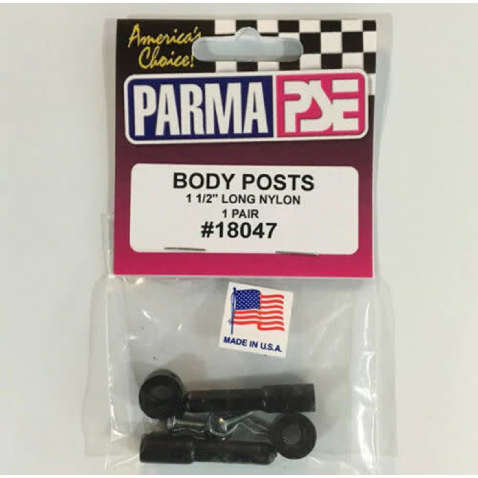 Parma Parma PSE 1.5" (38mm) Nylon Body Post Kit - Pair - #18047