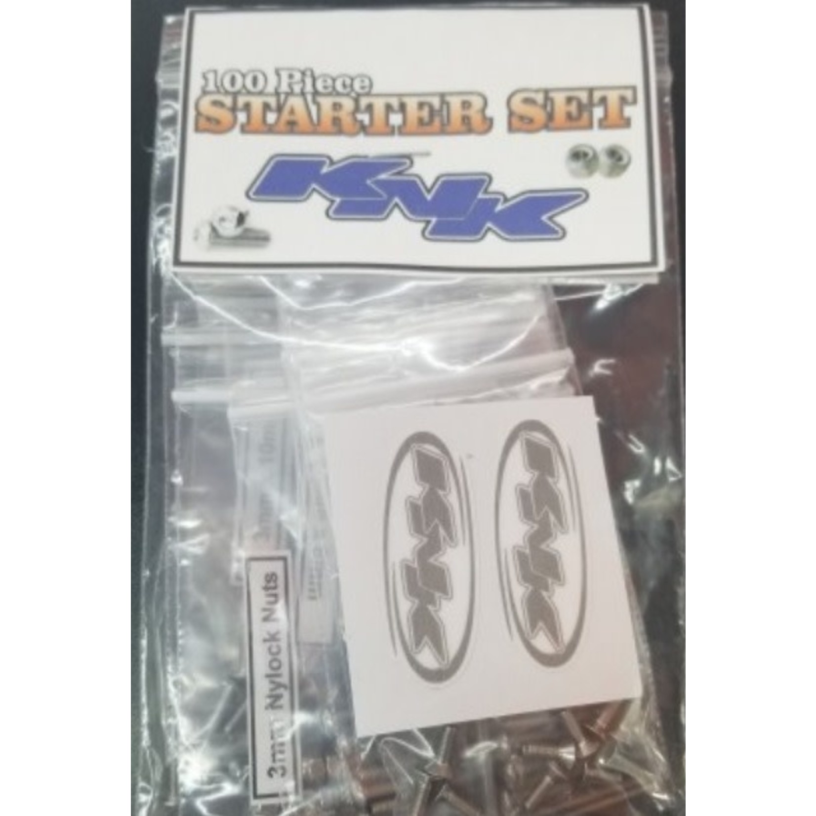 Team KNK #KNKSTART1 Team KNK 100 Piece Starter Hardware Set