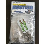 Team KNK #KNKTR4X41 Team KNK Traxxas Rustler 4x4 Stainless Hardware Kit