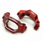 Treal Treal Traxxas Maxx 1:10 Aluminum 7075 CNC Upgrade Front C-Hubs Carriers (Red) #X002OD7S7F