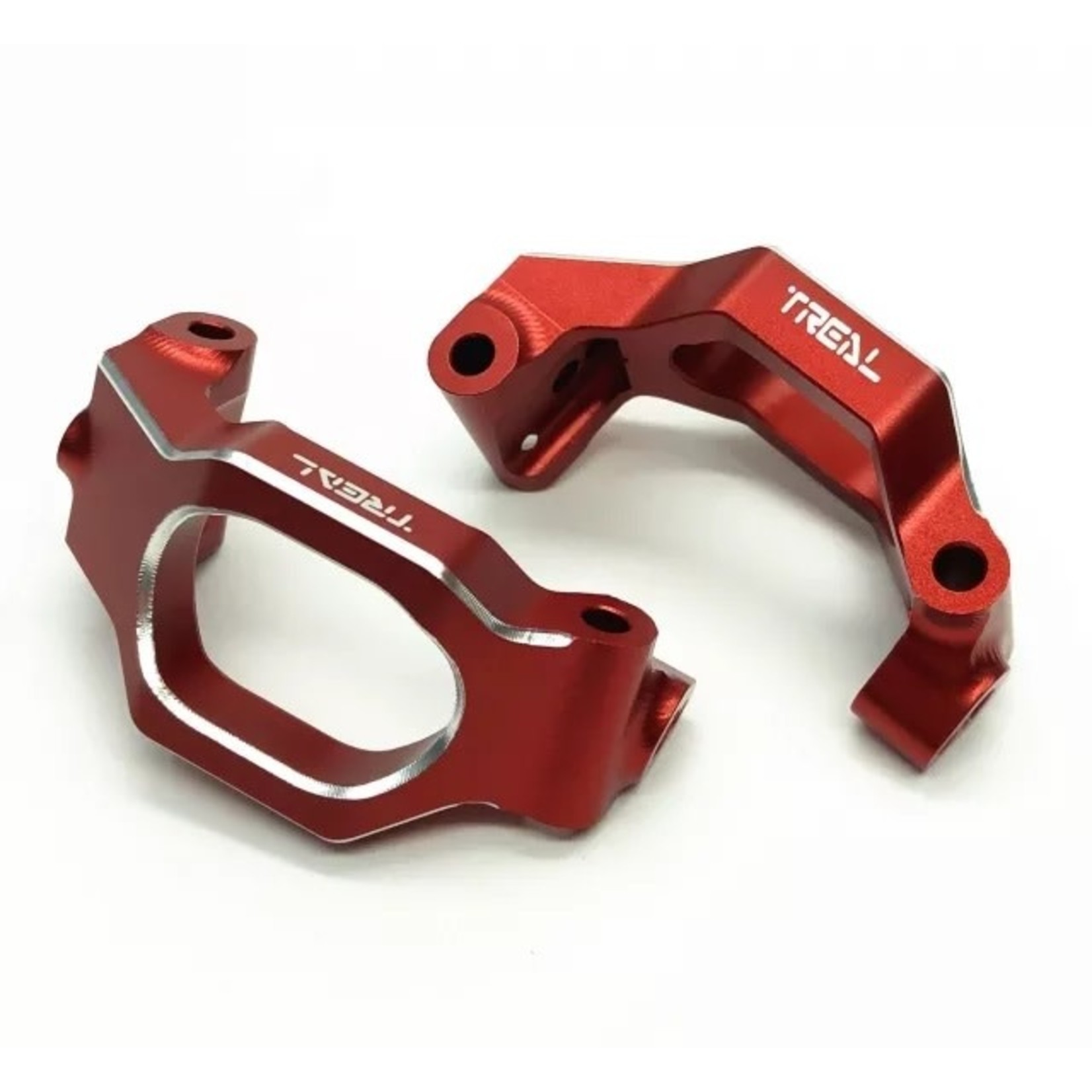 Treal #X002OD7S7F Treal Traxxas Maxx Aluminum Front C-Hub Carriers (Red)