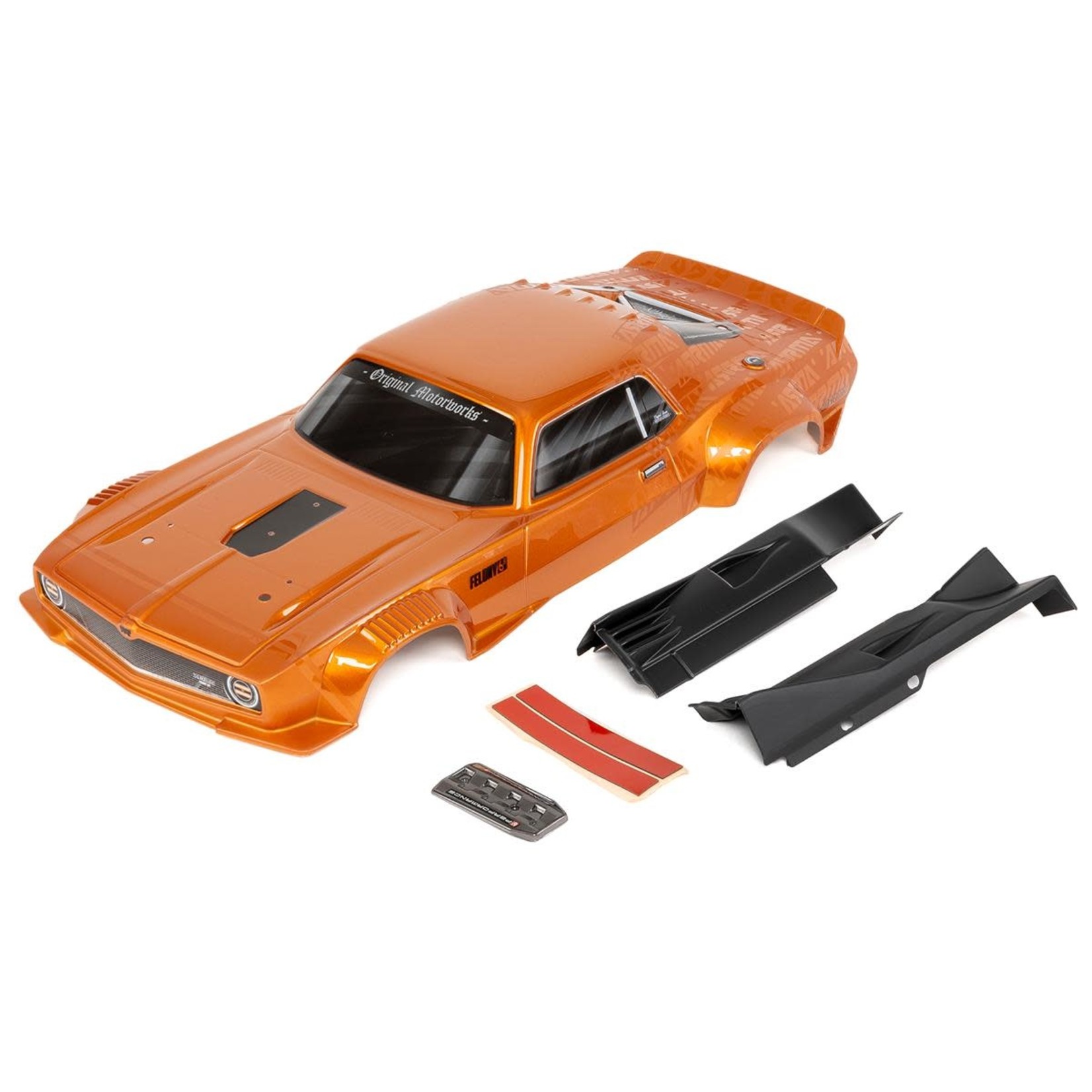 ARRMA #ARA410009  Arrma Felony 6S BLX Pre-Painted Body (Orange)