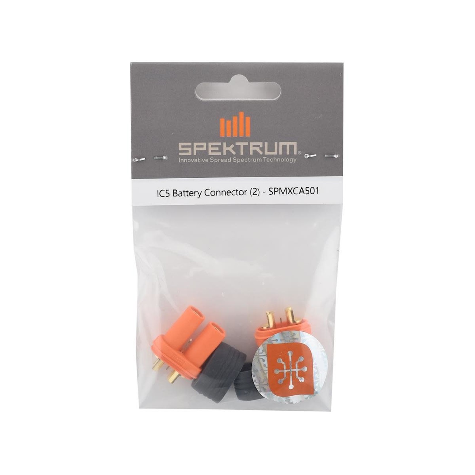 Spektrum #SPMXCA501 Spektrum RC IC5 Battery Connector (2) (Female)