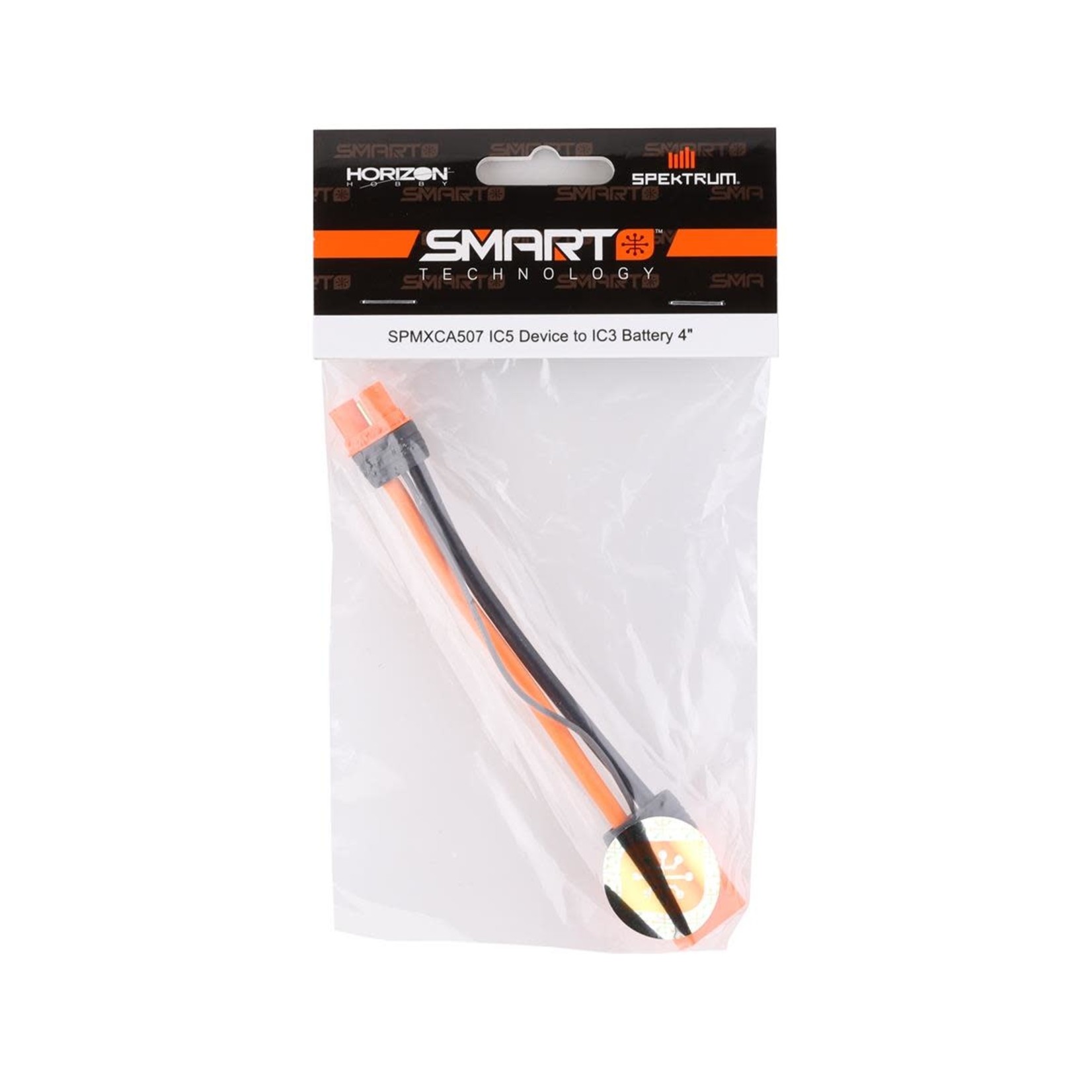 Spektrum #SPMXCA507 Spektrum RC 4" IC3 Battery to IC5 Device SMART Battery Adapter Cable